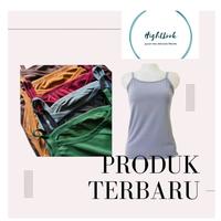 Gambar 3 pcs Tangtop Tali Kecil Wanita Murah atasan Tanktop Nyaman Dewasa Cewek Singlet Dalaman tanktop Wanita  tanktop kecil - 3pcs Tali Kecil, M dari Apossss.id undefined 5 Tokopedia