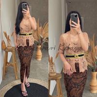 Gambar Kebaya Bali Set Brukat Tasya Milo dari Maheswari Kebaya undefined 1 Tokopedia