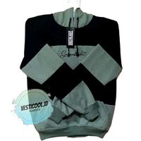 Gambar Jaket Hoodie Pria/Wanita Bahan Fleece Trend 2025 Sweater Oversize Distro Panjang - Hitam lemon / hitam lemon, L dari VESTICOOL.ID undefined 3 Tokopedia