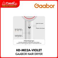 Gambar GAABOR Hair Dryer Pengering Rambut Bladeless High Speed Hair Dryer Magnetic Nozzle HD-M02A-VIOLET dari CANDI ELEKTRONIK undefined 4 Tokopedia