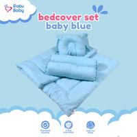 Gambar Ratu Baby │ Bedcover Bayi Set Warna Polos KATUN CVC │ Perlengkapan Bayi Baru Lahir Tidur - MOCCA dari Ratu Baby Official Store undefined 4 Tokopedia