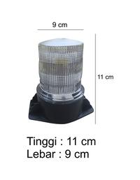 Gambar ROTARY BLITZ PESAWAT NYALA MANTENG TERANG 12-24VOLT RAKITAN car - PUTIH, 12v dari KAPA LED VARIASI undefined 3 Tokopedia