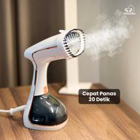 Gambar [NEW LAUNCHING] Pandaoma Setrika Uap Verti Setrika Kapasitas Besar 360ml dengan Mode Uap 3 Level Setrika Portable Cepat Panas - PUTIH dari Pandaoma Shop undefined 5 Tokopedia