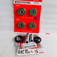 Gambar Bearing roda set depan Belakang KEV Honda Supra X Lama Fit Lama Grand win Prima Star plus bosh tromol Depan + Belakang Seal roda depan + Belakang original Motorcycle dari DKPart-15 undefined 2 Tokopedia