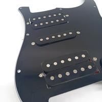 Gambar 3-Ply 11 Holes Loaded Prewired Pickguard Guard Plate with HSH Pickup For Fender Strat Electric Guitar Repair Tool parts dari ECOMIMI undefined 3 Tokopedia
