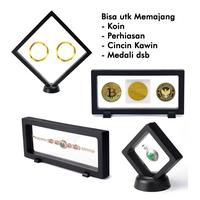 Gambar Jewelry Display / floating display warna putih ukuran 7 x7 cm Plastik - 9x9 cm, Putih dari Mummy Shoppe_NEW undefined 4 Tokopedia