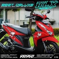Gambar (COD) Decal Sticker Full Body Beat Deluxe Skotlet Variasi Beat New 2020 - 2024 Terbaru Hello Kitty Motor - Baby blue, Glossy (bening) dari STIKER DECAL undefined 4 Tokopedia