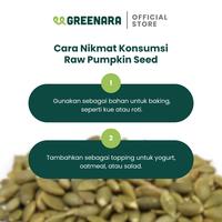 Gambar Biji Labu Mentah 250gr / Raw Pumpkin Seed dari GREENARA undefined 4 Tokopedia