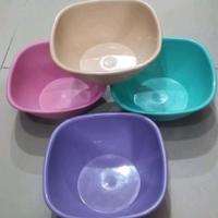 Gambar Mangkok Kotak segi 14cm/ Tempat Kuah / mangkok plastik segi dari Hosela mart undefined 3 Tokopedia
