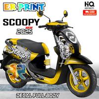 Gambar Decal Stiker Motor Scoopy New 2025 Full Body Variasi Desain Motif Prestige - BIRU, Vynil + Laminasi dari Ershop.2nd undefined 4 Tokopedia