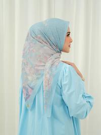 Gambar The Gardenia Voile Square Buttonscarves - LOTUS dari Maison Djamila undefined 3 Tokopedia