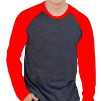 Gambar KAOS RAGLAN PRIA PAKET 5 PCS\ KAOS RAGLAN PRIA LENGAN PANJANG ATASAN PRIA / KAOS MURAH / KAOS DISTRO / T-SHIRT PRIA - RANDOM 5PCS M81, S dari WL Fashion store undefined 5 Tokopedia