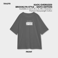Gambar TRNOVR Kaos Oversize | Brooklyn Style | Motz Edition - Hitam, S dari Turnover Industries undefined 3 Tokopedia