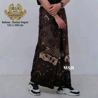 Gambar Sarung Batik M&R Pekalongan Prabu Kuncoro Katun Premium dengan Motif Baru dan Apik - Mewah - KUNCORO SOGAN dari Batik m&r undefined 3 Tokopedia
