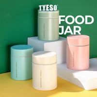 Gambar Food Jar TYESO 260ML  TS-8763A Stainless Steel -Wadah Tempat Penyimpanan Bekal Makanan Tahan Panas Dan Dingin - Pink dari Tyesoofficial.id undefined 2 Tokopedia