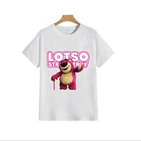 Gambar Kaos Anak karakter Lotso Full body Anak Unisek Laki dan perempuan katun - Kaos Lotso merah Full body, S 1-2 th dari Hamasah kids store undefined 4 Tokopedia
