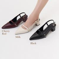 Gambar Luxiawithlove - Eva Block Heels - Cherry Red, 37 dari Luxiawithlove undefined 3 Tokopedia