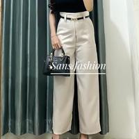 Gambar Diora Highwaist Pants - Kulot Pants Highwaist Wanita Loose Celana Panjang Formal Basic Polyester Casual Simple diora pants Hitam Semi Kerja Kantor Risleting Samping - Cream, S dari Sans.fashion undefined 1 Tokopedia