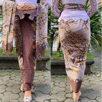 Gambar Kamen lembaran Sutra Paris+Selendang - Ungu dari HM FD undefined 3 Tokopedia