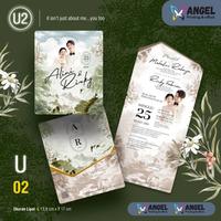 Gambar (50lembar) CETAK UNDANGAN PERNIKAHAN // UNDANGAN KHITAN // UNDANGAN MURAH - U2 01 dari angela souvenir_NEW undefined 1 Tokopedia