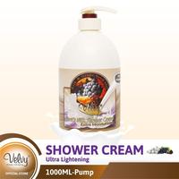 Gambar Velvy Goat's Milk Shower Cream  Extra Moist Silk & Grape Pump 1000ml Sabun Susu Kambing - Default Aroma dari Damastia Shop undefined 5 Tokopedia