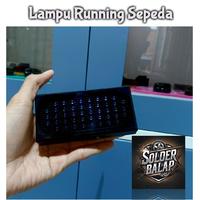 Gambar Lampu Running Sepeda Keren Tanpa Aki/Aksesoris Lampu Running Sepeda Outdoor - Biru dari Solder Balap undefined 3 Tokopedia