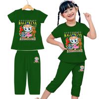 Gambar Setelan 7/8 Anak Cewek Perempuan Anomali Ballarina Cappucina & Ballerina Assasino Cewe Celana Baju Pakaian Set Anak-Anak - Pink, S 1-2 Tahun dari TMTopModel undefined 2 Tokopedia