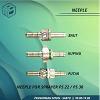 Gambar PREMIUM Nepel sambungan selang ANTI KUSUT pompa sprayer stem kompresor Ps22/30 - Model baut dari Urekalong Art undefined 1 Tokopedia
