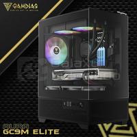 Gambar CASING GAMING GAMDIAS AURA GC9M ELITE ARGB COMPACT PANORAMIC - BLACK dari KZKomputer undefined 2 Tokopedia