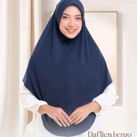 Gambar NIBRAS HIJAB DAFLIEN BERGO INSTAN SYARI DAN JUMBO BAHAN SPANDEX PAD BUSA SIZE 90X105 CM - NAVY dari Nibras House Sumenep undefined 4 Tokopedia