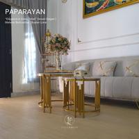 Gambar Paparayan Furniture Meja COUPLE Ruang Tamu Besi Gold Marmer PF10 dengan Desain Elegan untuk Dekorasi Rumah Anda dari Paparayan furniture_NEW undefined 1 Tokopedia