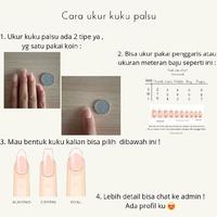 Gambar press on nails cat eyes/ design y2k/ kuku palsu nail art/ press on nails art/ custom fake nails/custom warna nail art murah/ handmade by chsan - merah, S dari chsanails.id undefined 3 Tokopedia