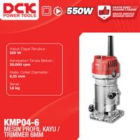 Gambar DCK Mesin Profil Kayu 6 mm/ Trimmer 6mm / Mesin Router Kayu 550 Watt / Alat Ukir Kayu KMP04-6 dari DCK Power Tools Indonesia undefined 3 Tokopedia