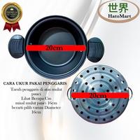 Gambar Hato - Kukus Panci 15Cm - 16Cm - 18Cm -20Cm -22Cm - 24Cm - 26Cm - Tempat Kukus Panci Listrik - Tempat Kukus Sauce Pan - Tempat Kukus Serbaguna - Diameter 20cm dari Winn Storess. undefined 3 Tokopedia