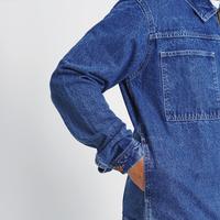 Gambar Superego Jacket Work Denim Snow Blue WJ01C - Snow Blue, L dari Superego co undefined 5 Tokopedia