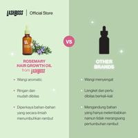 Gambar Twin Pack! LashBoss Rosemary Oil Hair Growth Oil Haircare - Minyak Penumbuh Rambut Rosemary Oil Hair Care Membantu Perawatan  Rambut Rontok Minyak Rambut Hair Serum Hair Oil - FS-TWIN HGO dari Lash Boss undefined 4 Tokopedia