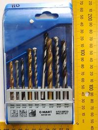 Gambar Mata Bor Multipurpose 9 pcs Set Kayu Besi Beton CMART skls bosch dari TOKO BESI TIMUR JAYA. undefined 1 Tokopedia