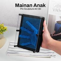 Gambar Pinart Mainan Anak Pin Sculpture Art 3D - FD-P3 - Biru dari Waldani undefined 1 Tokopedia