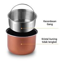 Gambar 【bangrihome】MAIMEITE Rice Cooker Low Carbo Low Sugar Ceramic Coated Teflon Free 400 Low Watt 3L Digital Hemat Listrik dari MAIMEITE Indonesia undefined 5 Tokopedia