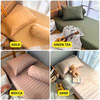 Gambar Sprei Hotel Micro Tencel Microtencel #1 Ukuran Lengkap Karet Katun Kain - Kainkustore - 90x200x20, TULIS DICATATAN dari Cahaya Artomoro undefined 4 Tokopedia