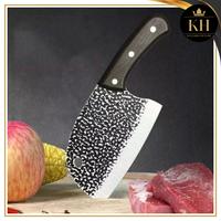 Gambar KH- Pisau Dapur Stainless Tebal Tajam Kitchen Chef Knife Potong Sayur Daging Buah - B30+Bubblewrap dari kingshousewaree undefined 3 Tokopedia