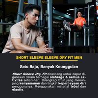 Gambar Kaos Dry Fit Men Running Baju Olahraga Lari Pria - Airyblue, S dari TIENTO INDONESIA undefined 5 Tokopedia