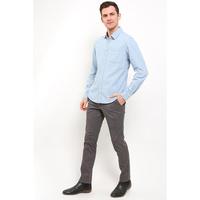 Gambar Cardinal Kemeja Denim Slim Fit Pria C2835J118A - Light Indigo, M dari Cardinal Brand undefined 4 Tokopedia