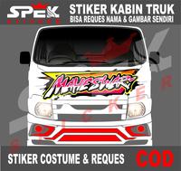 Gambar STIKER KABIN TRUK BISA REQUEST NAMA SENDIRI SESUAI SELERA07 - CANTER dari Spek Sticker undefined 3 Tokopedia