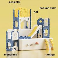 Gambar [COD]Mainan Perosotan Anak Tenda anak-anak dalam ruangan rumah anak laki-laki dan perempuan bayi bermain rumah mainan kastil - [Standar] Ayunan (Pink Putih) dari Bliss Baby now undefined 5 Tokopedia
