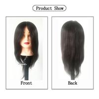 Gambar 14inch Manekin Rambut Kepala/100% Rambut Asli/Kepala Patung Rambut Hairdo dari GROSIR PT PENSIL TRRRBARRRRU undefined 2 Tokopedia