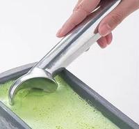 Gambar Scoop Ice Cream Sendok Takar Es Krim Freeze Anti Lengket Anti Karat Stainless Steel Buah Kitchenware - Silver dari Toko Flip Flip undefined 5 Tokopedia
