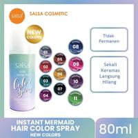 Gambar ORIGINAL SALSA Instant Mermaid Hair Color Spray - Semir Cat Rambut Temporary Pewarna Rambut - SPRAY 04.LAGUNA, S dari LYNNELLE SALIM undefined 1 Tokopedia