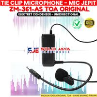 Gambar MICROPHONE MIC TOA JEPIT ZM-361-AS MIK JEPIT KLIP CLIP KANCING CAPIT IMAM MC MIKROPON CONDENSOR ZM 361 AS ZM361AS KONDENSOR MIK ZM-361 AS ZM361-AS VOKAL VOCAL ASLI ORI ORIGINAL TOA dari SOLID JAYA ELEKTRONIK undefined 4 Tokopedia