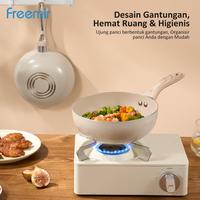 Gambar freemir Wajan MPASI 20cm Cekung Anti Lengket Rebus Mie Numis Sayur Multifungsi Hitam Pilih Warna Black/Beige - Black dari freemir Indonesia Store undefined 3 Tokopedia
